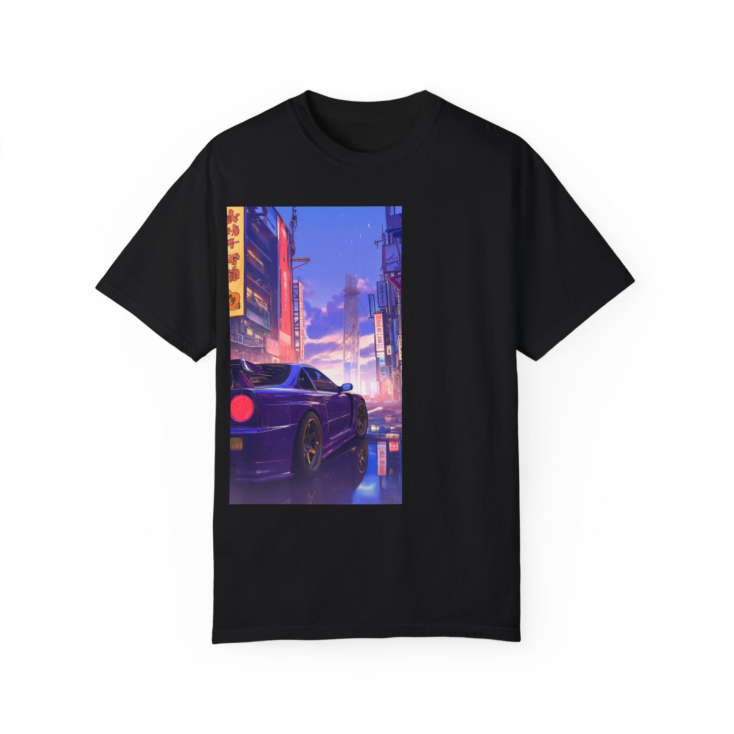 T Shirt - Blue Car
